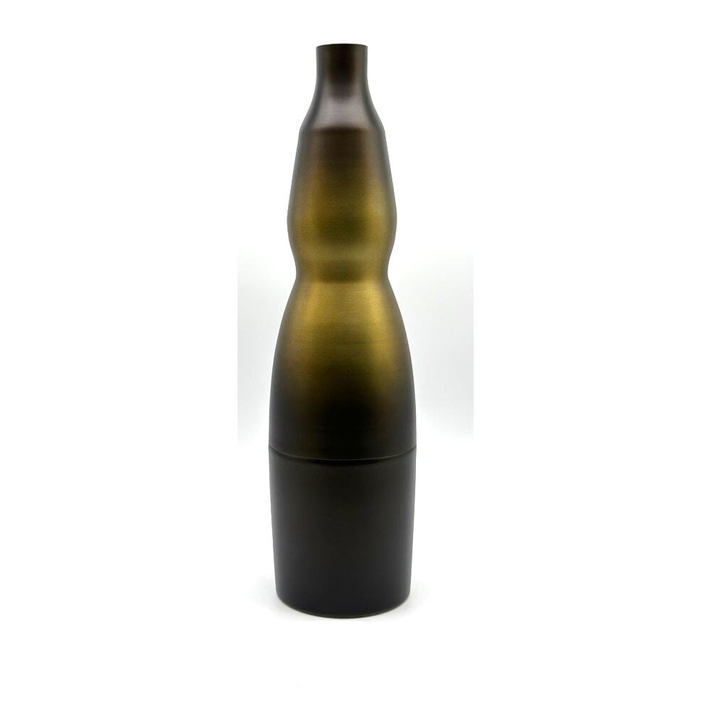 Babette Holland Spun Aluminum Keiko Pot 20 " Tall Ombre